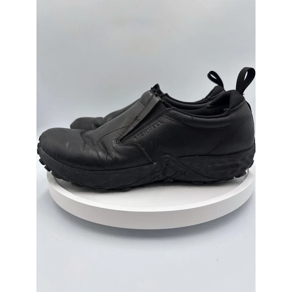 Merrell Jungle Moc Pro Grip 8.5 Black Gorpcore Workwear Slip Resistant J45361